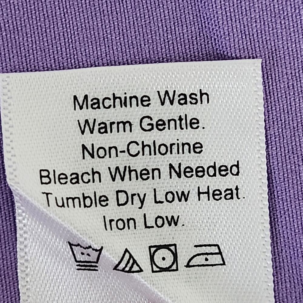 Coldwater Creek Purple Short Sleeved Cotton Blazer Unlined Size 12 - Picture 4 of 9